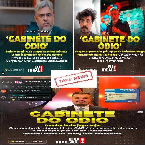 URGENTE- Justiça reconhece que site Eu Ideal publicou fake News contra candidato Eurico Montenegro